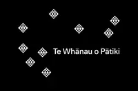 TWOP design includes diamond kura pattern and the words 'Te Whānau o Pātiki'
